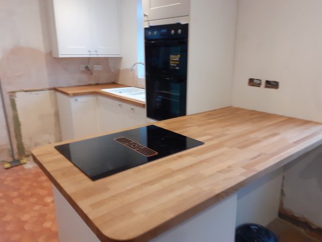 Kitchen in Leigh — Crossways Property Maintenance